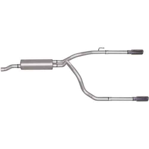 Split Rear Cat-Back Exhaust 2008 Dodge Ram 1500