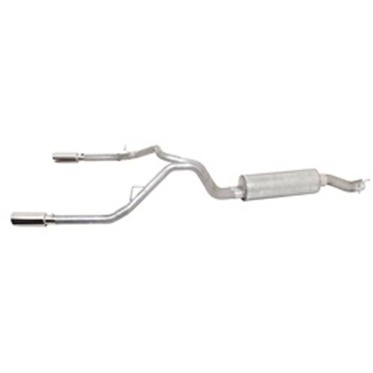 Cat-Back Dual Split Exhaust System Stainless