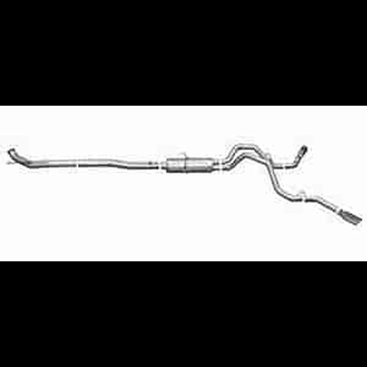EXTREME DUAL STAINLESS EXHAUST 03-05 DODGE TRUCK 2500 QCSB 2WD