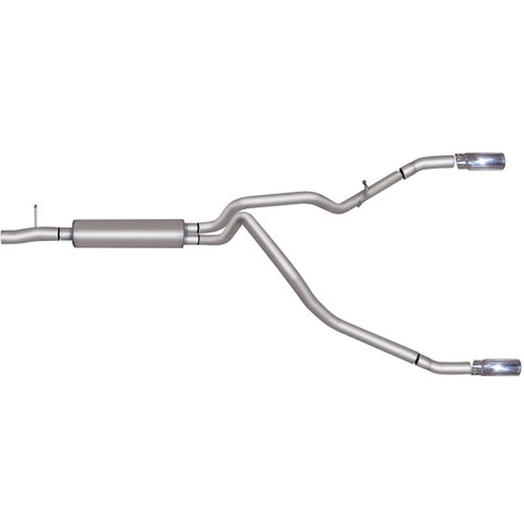 Split Rear Cat-Back Exhaust 11-15 Ford F250/F350 Super duty