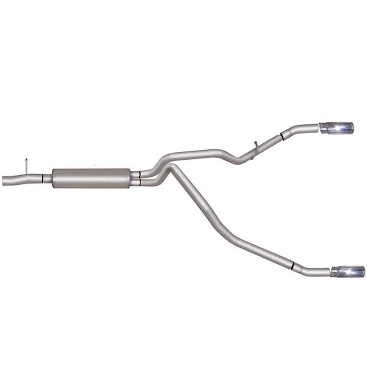 Split Rear Cat-Back Exhaust 11-15 Ford F250/F350 Super duty