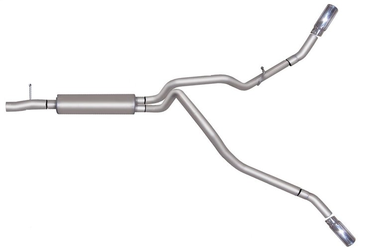 69128 Cat-Back Dual Extreme Exhaust System; Stainless