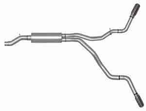 EXTREME DUAL STAINLESS EXHAUST 03-06 FORD TRUCK 6.0L ECLB 2/4WD