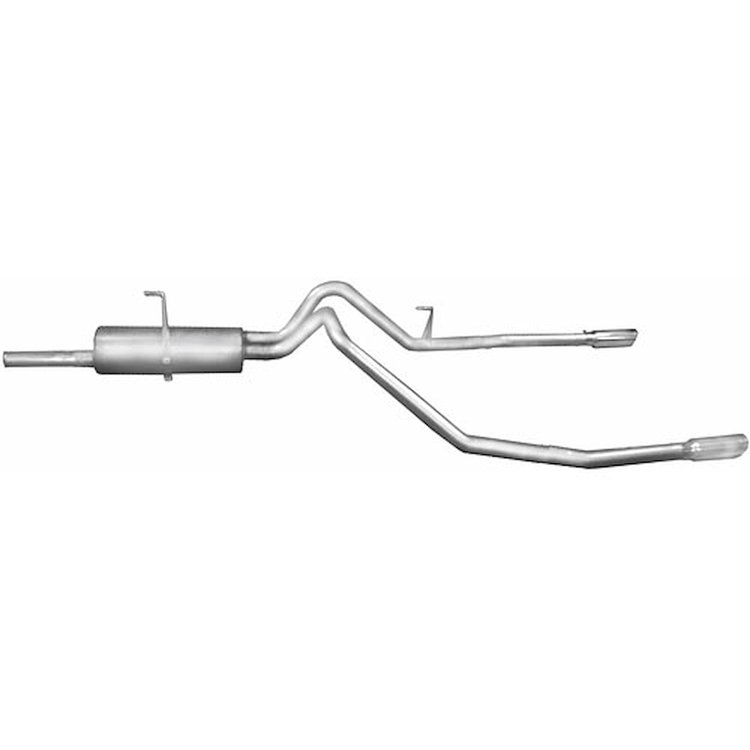 Split Rear Cat-Back Exhaust 03-06 Toyota Tundra