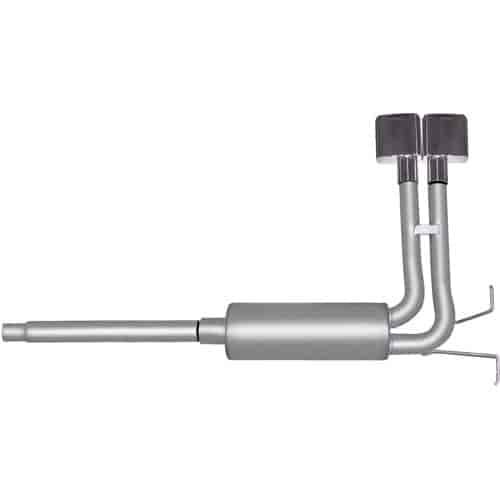 Super Truck Aluminized Steel Cat-Back Exhaust 1987-96 Ford F150 V8 2WD/4WD