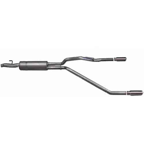 Split Rear Cat-Back Exhaust 10-12 Ford F150 Truck SVT Raptor