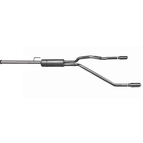 Split Rear Cat-Back Exhaust 11-14 Ford F150 Truck SVT Raptor