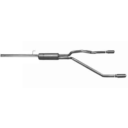 Split Rear Cat-Back Exhaust 11-14 Ford F150 Truck SVT Raptor