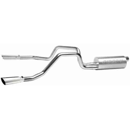 Split Rear Cat-Back Exhaust 2015-16 Ford F150
