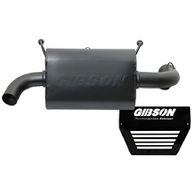 Polaris UTV Single Exhaust Black Ceramic