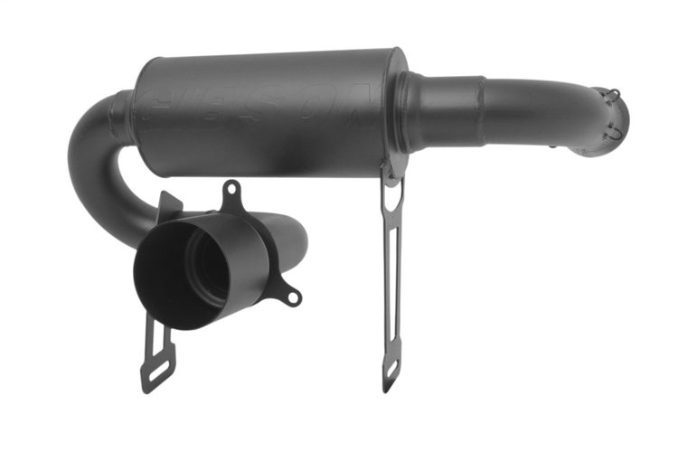 98032 Can-Am UTV Single Exhaust System; Black Ceramic