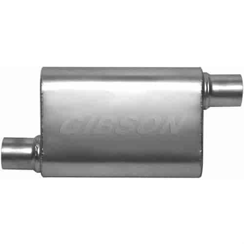 "Muffler With Attitude" 2.25" exhaust tubing