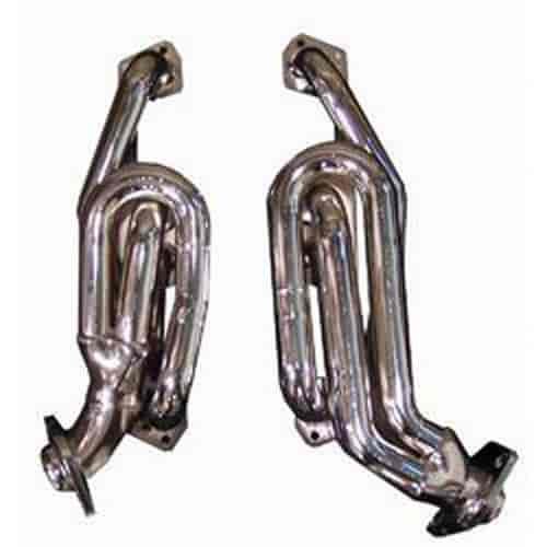 Chrome-Plated Steel Truck Headers 1996-2003 Dakota/Ram/Durango