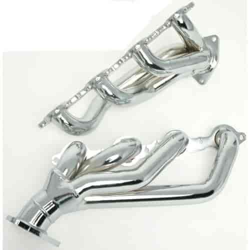 Chrome-Plated Steel Truck Headers 2002-06 Silverado/Sierra 2WD/4WD 6.0L