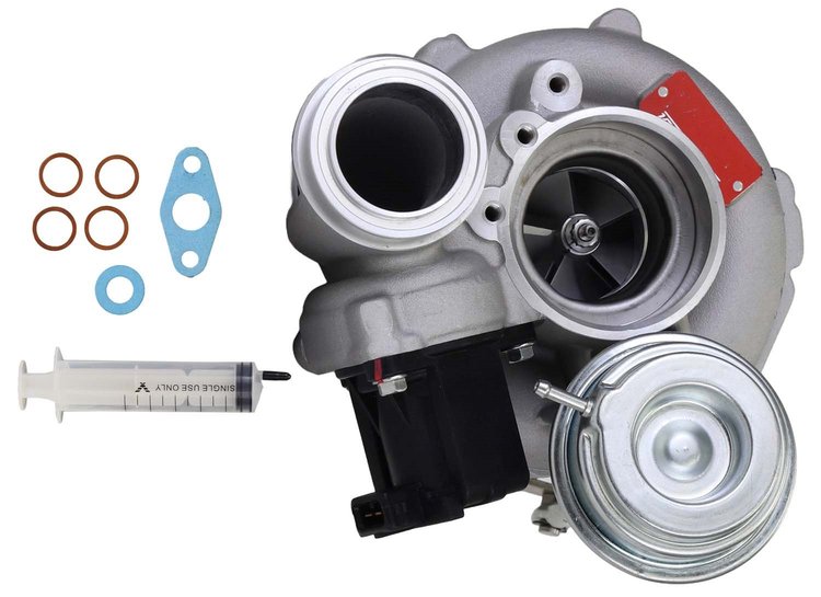 A1220126N Replacement Turbocharger Fits Select BMW 650i, BMW 750i, BMW X5, BMW 550i, BMW 750Li