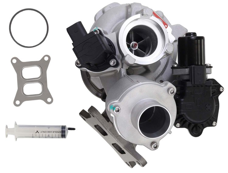 J1030103N Replacement Turbo 2016-2018 Audi TT/TTS Quattro, 2015-2016 Audi S3, 2015-2017 Volkswagen Golf R