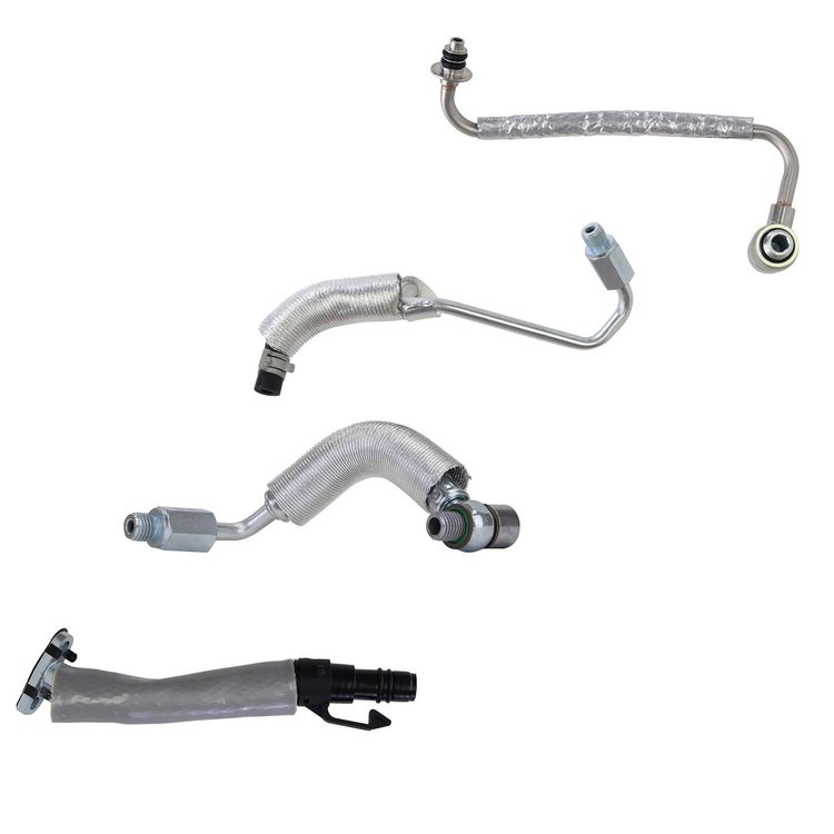 K1040310N Turbocharger Coolant and Oil Supply / Return Line Kit Select Buick Encore, Chevy Sonic, Chevy Cruze, Chevy Cruze
