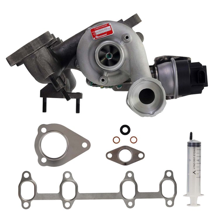 K1390111N Replacement Turbocharger 2004-2005 Volkswagen Jetta, 2004-2006 Volkswagen Golf, 2004-2006 Volkswagen Beetle