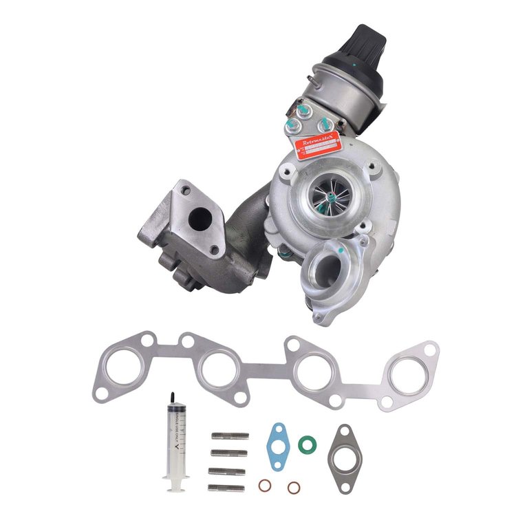 K8430101R Replacement Turbocharger Fits Select Audi A3, Volkswagen Beetle, Volkswagen Jetta, Volkswagen Golf