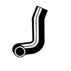 Molded Radiator Hose Centerline Length - 16.8"