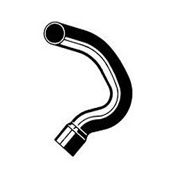 Molded Radiator Hose Centerline Length - 22.3"