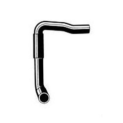 Molded Radiator Hose Centerline Length - 26"