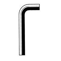 Molded Radiator Hose Centerline Length - 20.5"