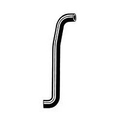 Molded Radiator Hose Centerline Length - 24.2"