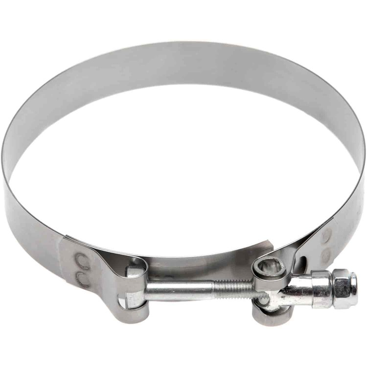 T-Bolt Hose Clamp Range: 4" to 4.3125"