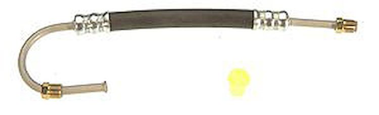 Power Steering Pressure Line Assembly 1/4" Male Inverted Flare x 1/4" Male Inverted Flare x 13-3/4"