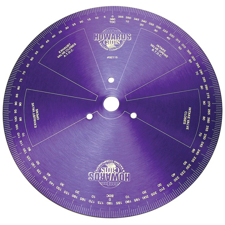 Aluminum Degree Wheel 14 in.