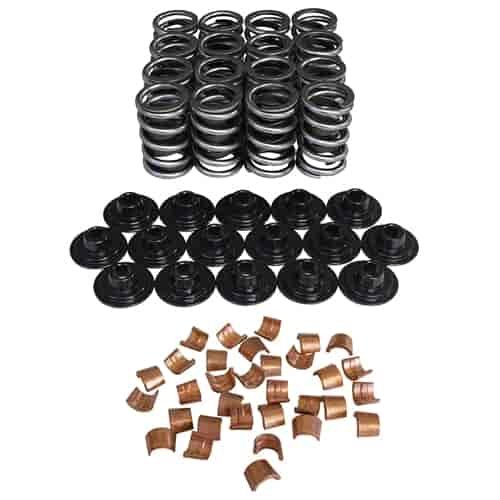 Electro Polished Performance Valve Spring & Retainer Kit 1.550 in. OD