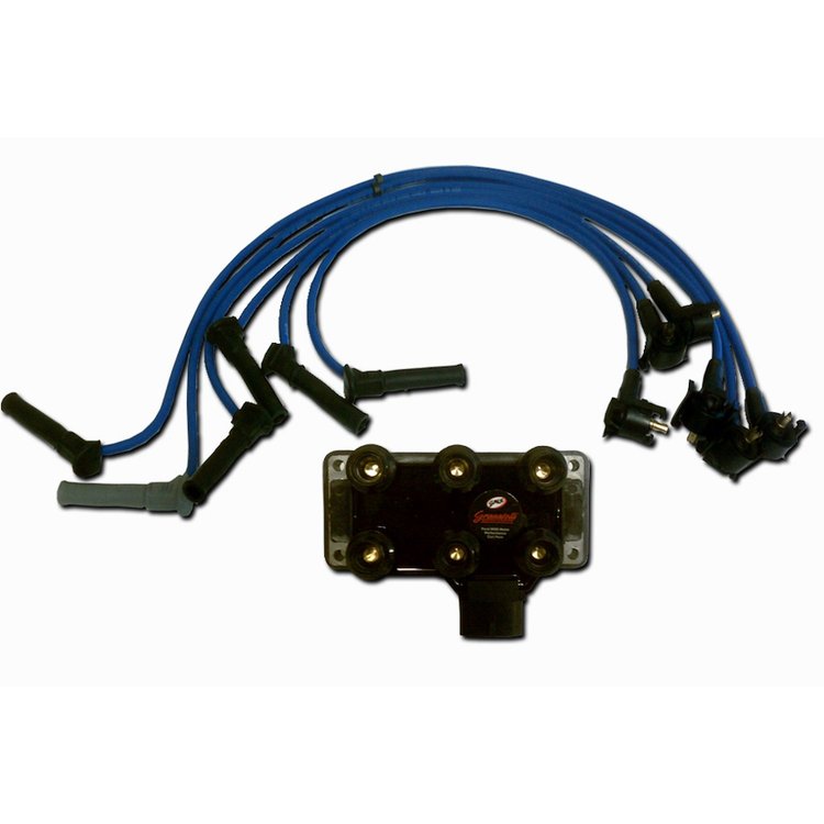 26-1846CP Coil And Wires Combo Kit, Ford 4.0L V6, 60KV, Incl. Coil Near Plug Wires And All Necessary Hardware