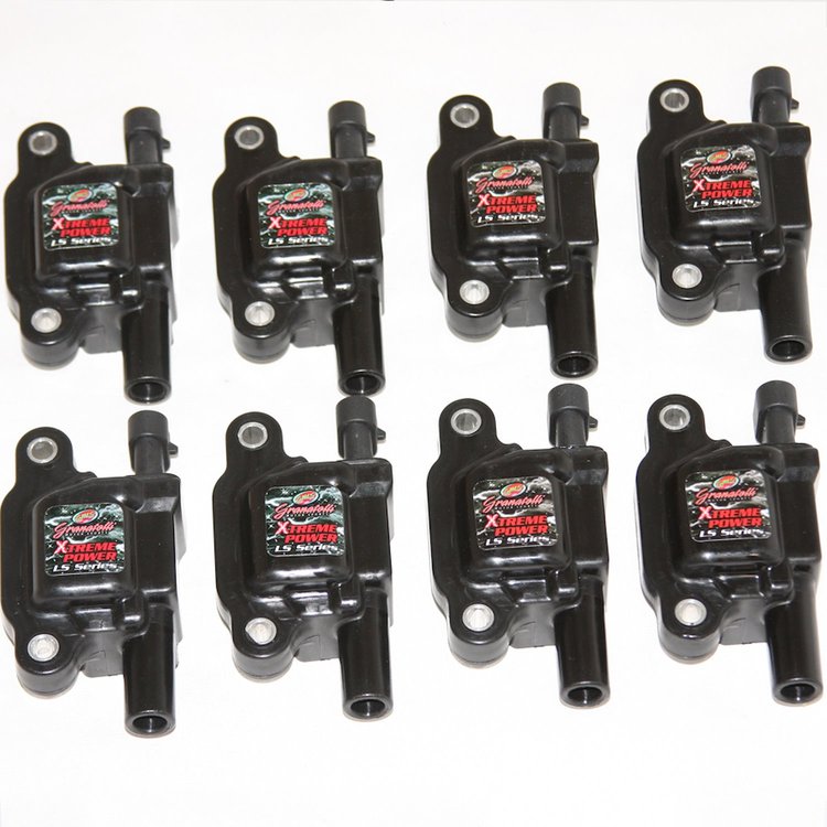 28-0513-CP Pro-Series Extreme Coil Pack, GM LS3, SS Sedan, Black Body, 80K Volts, Set Of 8