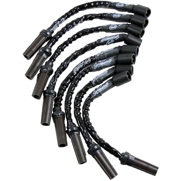 28-1629HTB Coil-Near-Plug Connector Kit, GM LS/LT, w/9 in. Lead Wire w/Black High Temp Silicone Jacketing, 0 Ohm Resistance,