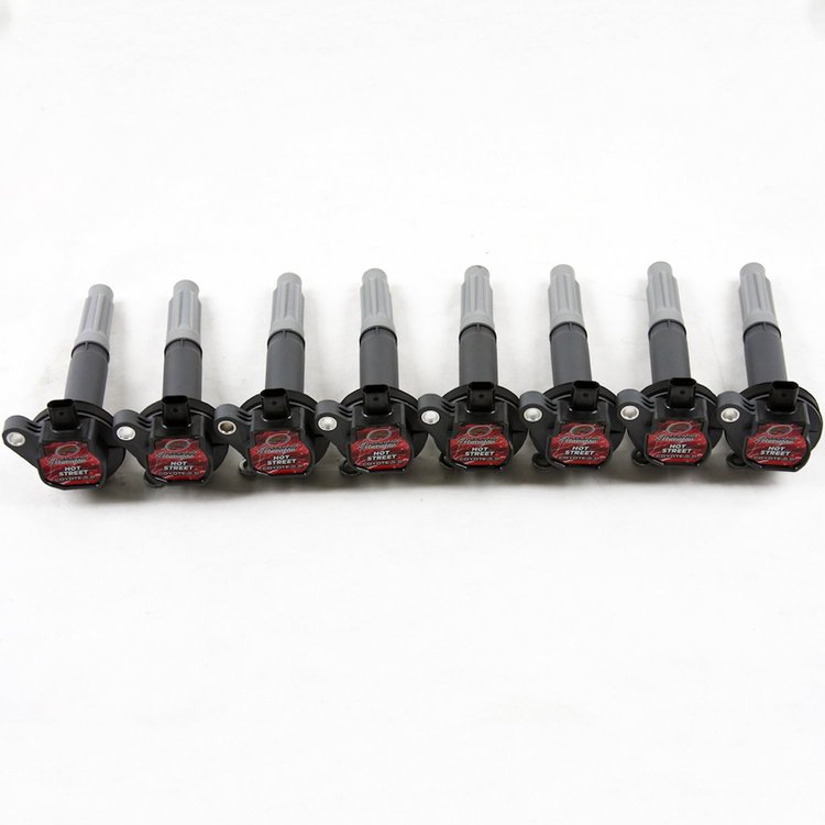 28-1816HS Hot Street Coil-On-Plug Coil And Connector Kit, Ford 5.0 Coyote 4V, w/Coil Packs, 0 Ohms Resistance, 50000 Volts