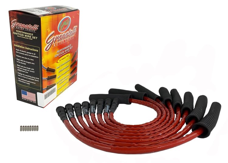 28-2116HTRB 0 Ohm High-Performance Spark Plug Wires for 2010-2014 Ford F-150/F-250/F-350 Super Duty 6.2L V8