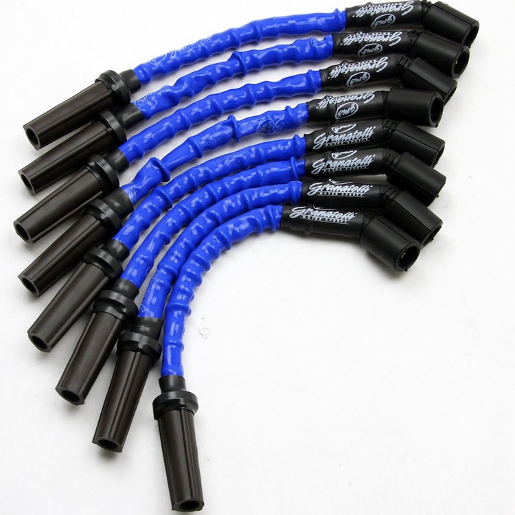 28-5362HTBL Coil-Near-Plug Connector Kit, GM L83 5.3L & L86 6.2L Truck/SUV, w/Blue High Temp Silicone Jacketing