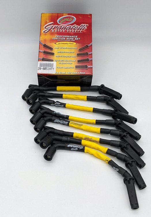 28-8051HTY Coil-Near-Plug Ignition Wire Connector Kit, GM LT2 6.2L, w/Yellow High Temp Silicone Jacketing