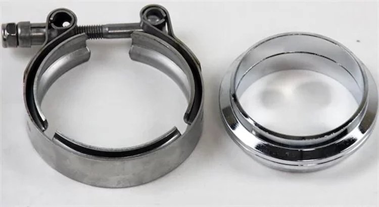 Flat Flange V-Band Clamp