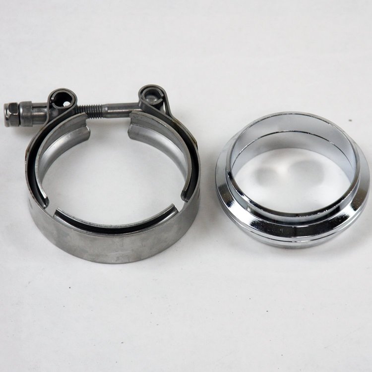 308525 Mating Flat Flanges, 2.5 in. (63 mm), w/V-Band Clamp