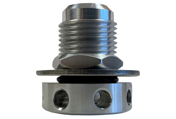 Press-In Breather with Valve Cover Breather Insert