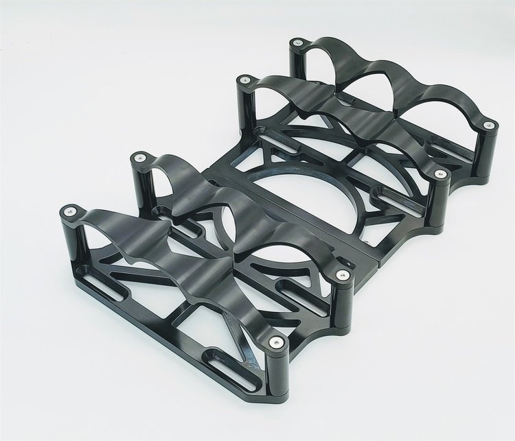 452212B OPTIMA Battery Tray, 12 Volt, Billet Black