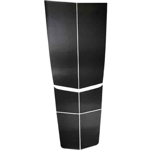 Gray Carbon Fiber Hood Decal Kit 2014 C7 Corvette