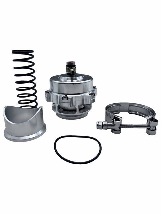 540200 Turbocharger Blow Off Valve, 50mm Valve Size, Aluminum, 0.340 in. Valve Fit