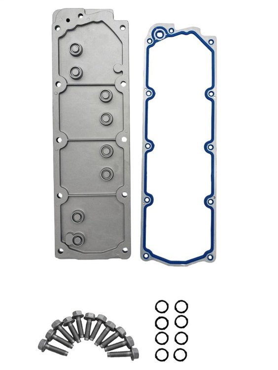 595003 Valley Pan Cover, LS Gen IV, Fits Billet LS2/LS3/LS7 Engines, Incls. OEM Style Gasket, Replacement For GM PN[12598832]