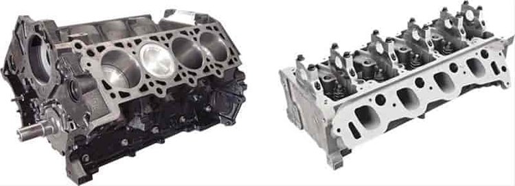 3v 700hp-GMS Supreme Series long block w/Race port heads-9 1 comp ratio