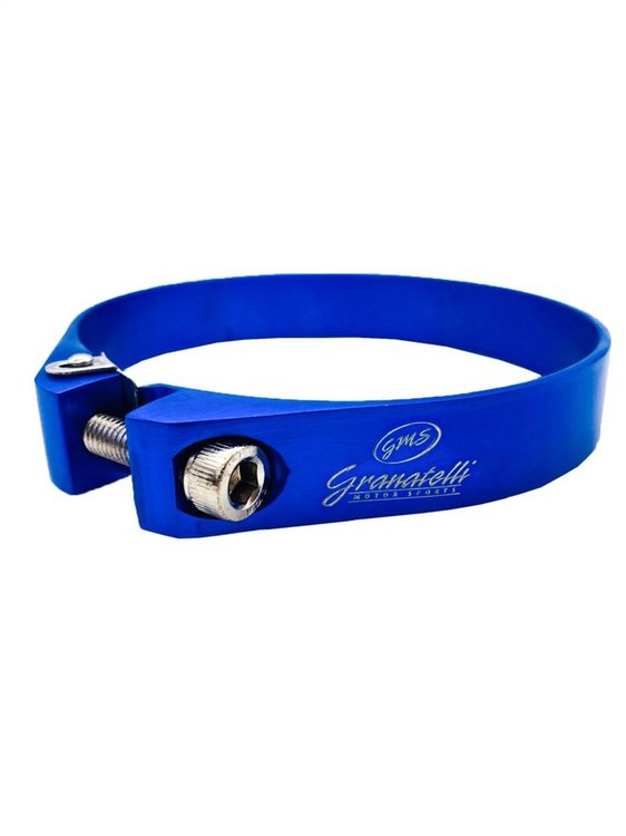 971165B Hose Clamp, 1.65 in., Aluminum, Clamp Adjustment Range 1.654 in./1.732 in., Blue