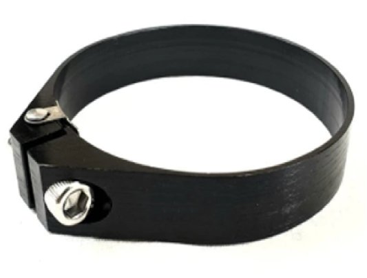 971225 Aluminum 2 1/4 in. Hose Clamp [Black]