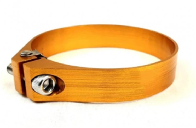 ALUM CLAMP 2.75 GOLD